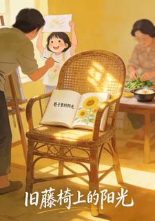 旧藤椅上的阳光