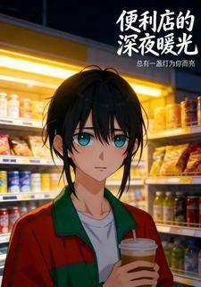 便利店的深夜暖光