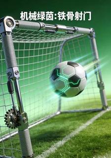 机械绿茵：铁骨射门
