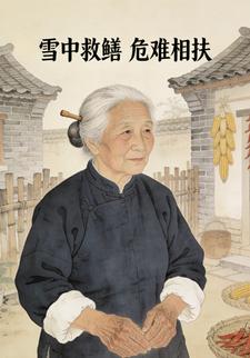 雪中救鳝，危难相扶