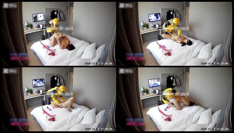 外賣小哥的驚喜，捆綁調教苗條美女玩穴口交／旅居東歐的小夥用屌征服極品美乳洋少婦～01�