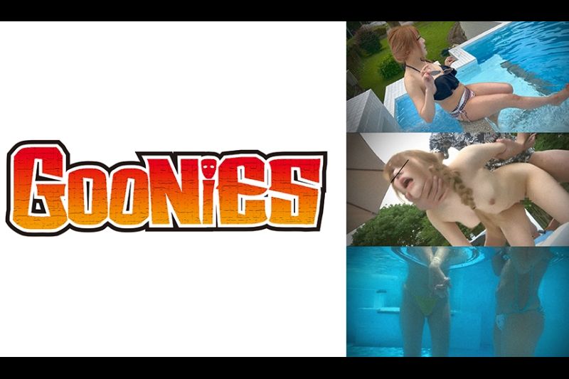 色白金髪ギャル首●め白目强●