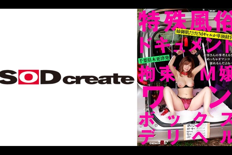 【特殊风俗ドキュメント】拘束M嬢ワンボックスデリヘル 椿りか