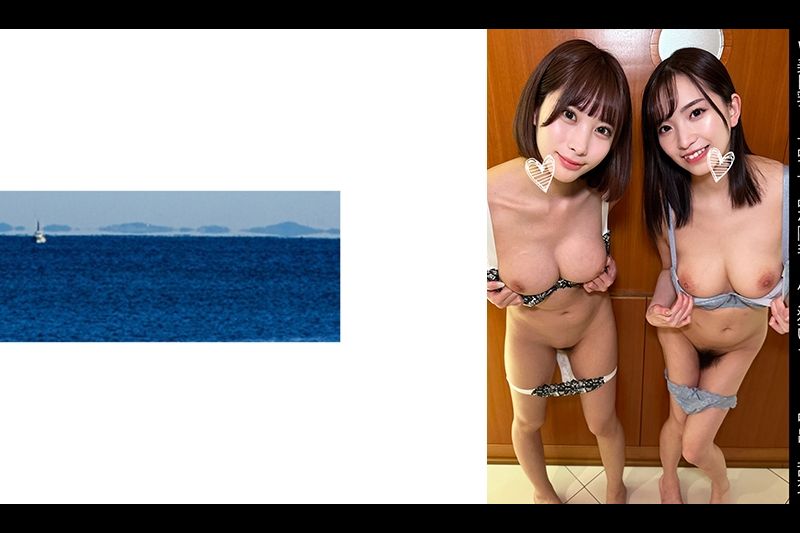 【W美巨乳】【上品で下品な阴毛】【ハメ狂いデート】【中出し乱交】Rちゃん&Mちゃん