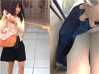 手扶梯偷拍裙底风光3�