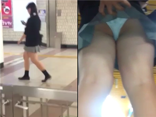 日本捷运偷拍�
