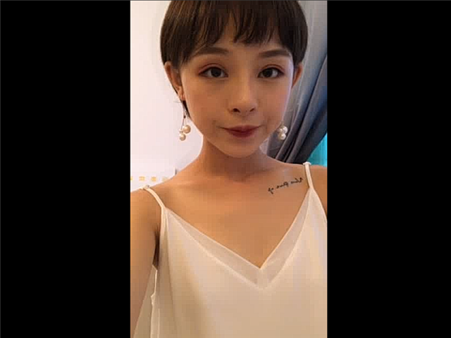 长相甜美.短发新人美女主播第三部�