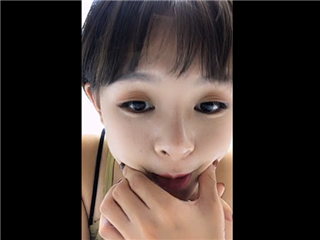 长相甜美短发,美女主播第七部�