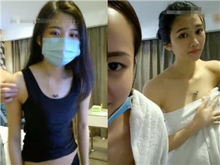 深圳小伙约两个妹子酒店双飞�