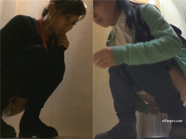 【厕拍】超清晰1080P偷拍大型溜冰场内部女卫生间下集