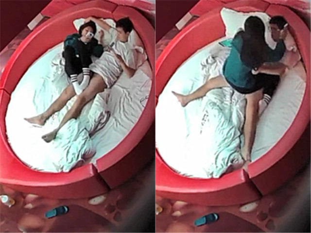 【360偷拍系列】优质精品收藏情趣房年轻男女长腿蜜桃臀