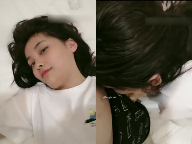 土豪大叔甩现金，妹子拿了现金开心，拿钱就得打炮