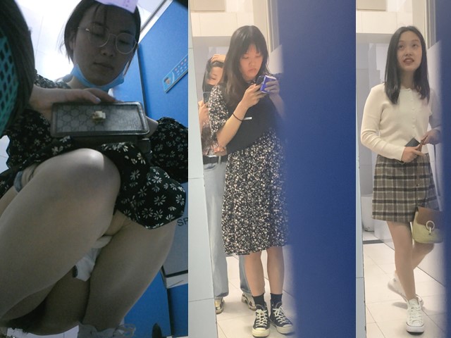 女厕偷拍可爱萝莉白丝妹妹露出漂亮屁股蛋 戴眼镜气质学妹小便
