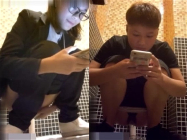 近期蛮火的云上会所酒吧公厕