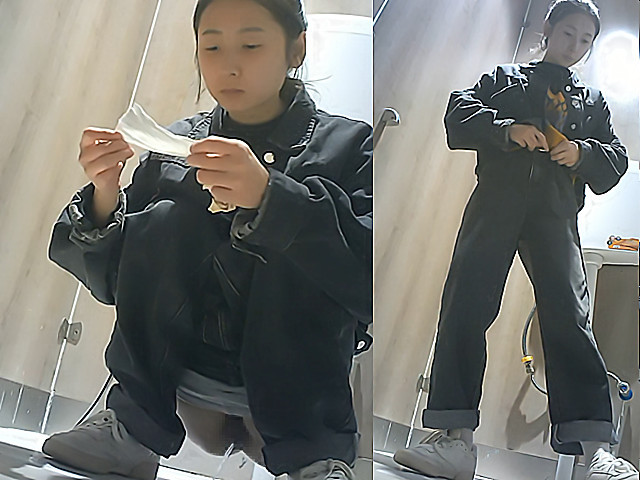 极品蹲厕定点正面拍摄�