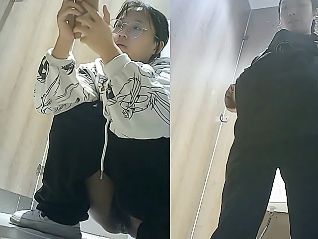 极品蹲厕定点正面拍摄