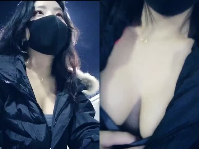 【渣女来袭】寒冷初冬 风骚小姐姐出门勾搭 小树林野战�