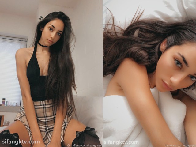 Onlyfans  付费福利 izzygreen长发小麦色肤色性感美人�