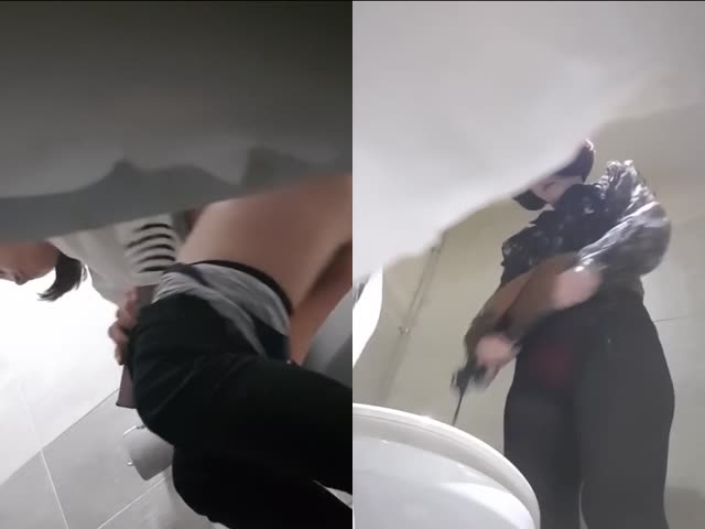 高颜值气质丝袜靓妹尿尿