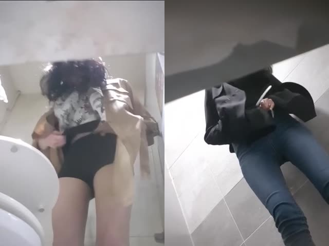 高颜值气质丝袜靓妹尿尿