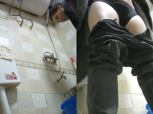 员工集体宿舍女厕固定偷拍