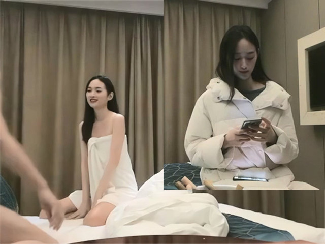 李寻欢探花找了个白色外套苗条身材妹子�
