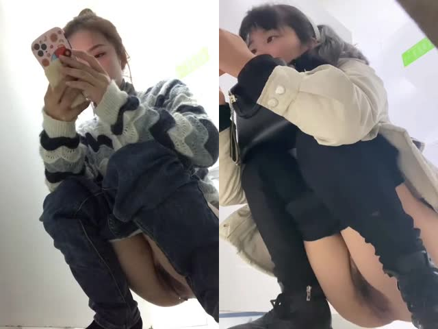 最新流出潜入商场隔板女厕,正面全景偷拍