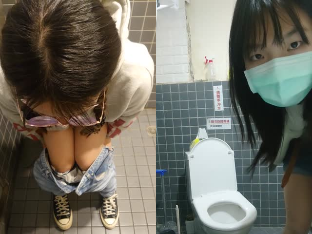 在咫尺细细观赏妹子尿尿�