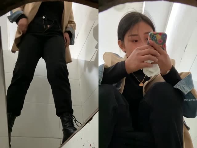 小县城上帝视角偷拍�