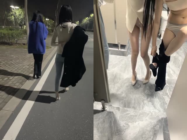 杭州街头，挑战公厕性爱，【初恋的香味】�