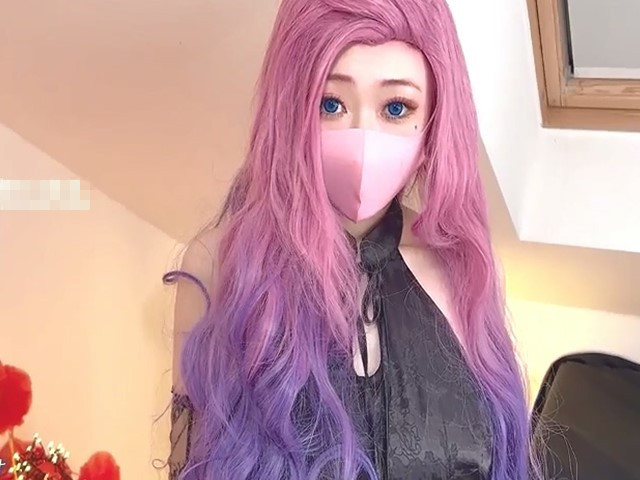 网红女神▌柚子猫▌萨勒芬的新年教学�