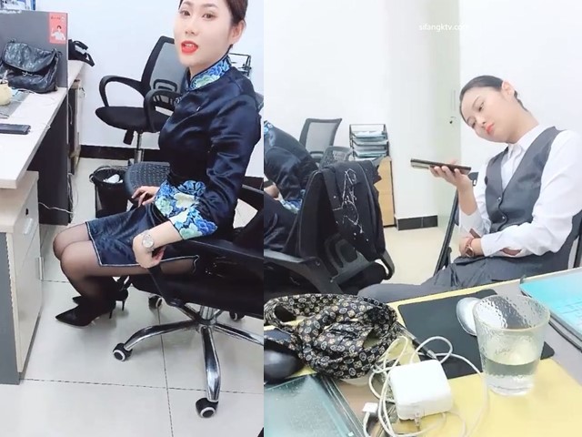 佛山院子售楼部白天潜规则 与女同事直接到厕所啪啪�