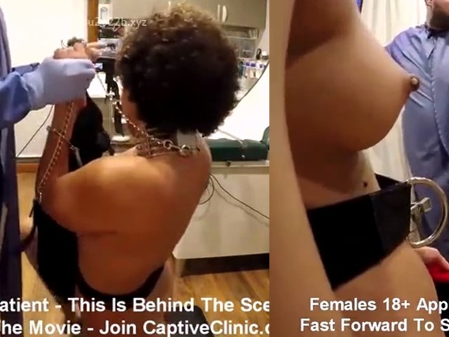 欧美变态医师对着美女做各种检查 美女性奋时心跳也加快了