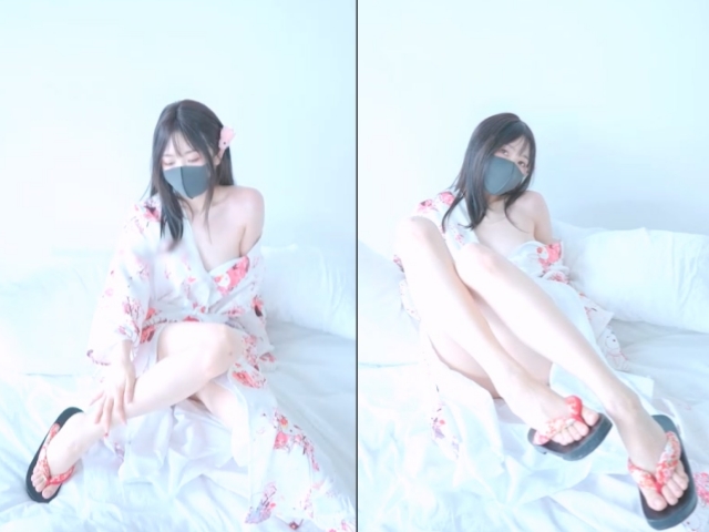 HongKongDoll 玩偶姐姐 和服少女 单人道具自慰�