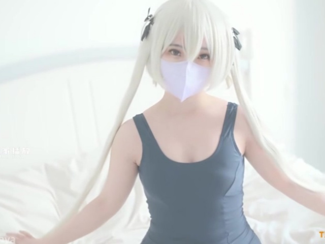 白发萝莉2.5次元美少女▌千夜喵喵▌�
