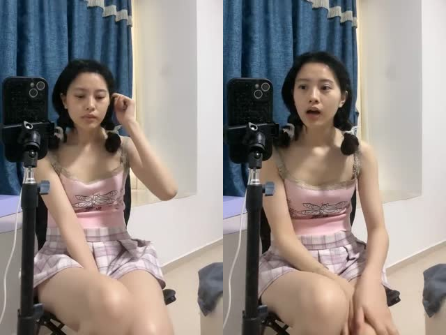 婕姚睡不着,支架直播角度,大家提要求,看女神表演�
