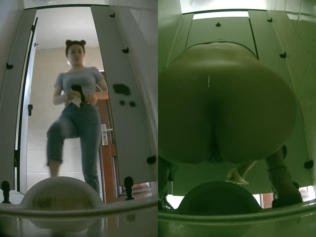 精品厕拍,大学城附近女厕流出52
