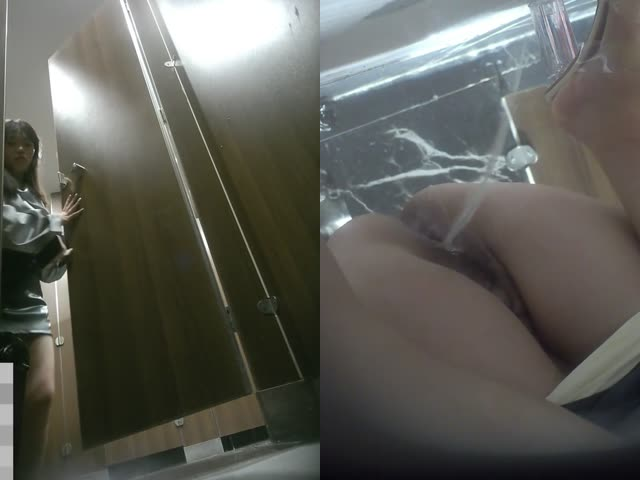 极品厕拍,前后双视角8