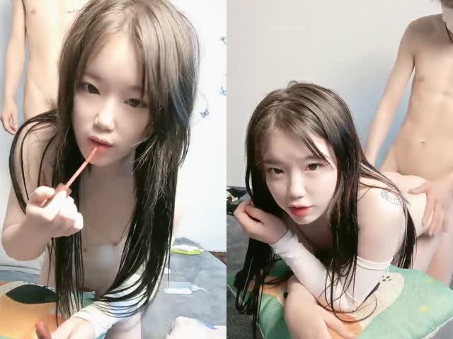 甜美萝莉,纯欲小白兔,跟帅哥直播间啪啪无套内射�