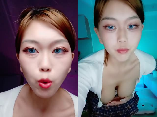 你老婆好骚哦,木瓜奶美女,裸舞+道具自慰+尿尿�