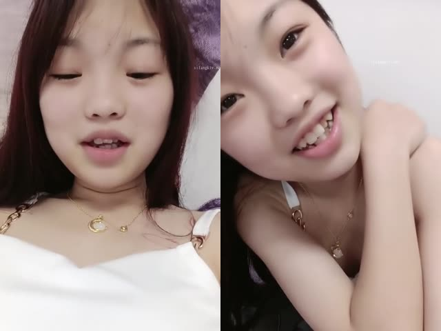 虎牙妹妹18岁,好可爱的小妹妹一对虎牙,嫩穴被塞满�